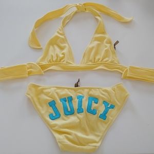 Yellow Juicy Couture Bathing Suit